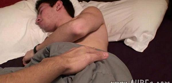  Real gay boyfriends film their gooey romp in bed